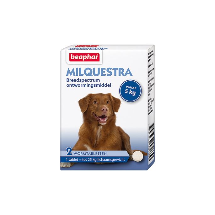 Milquestra Hond 2. Verpakking: 2tab.