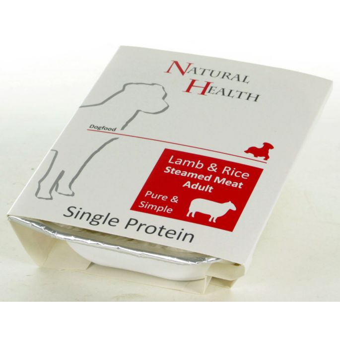 NH Dog Steamed P&S Lamb & Rice 395 gram