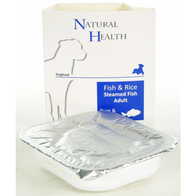 NH Dog Steamed P&S Fish & Rice 395 gram
