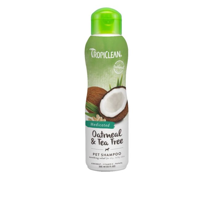 TropiClean Oatmeal & Tea Tree Shampoo