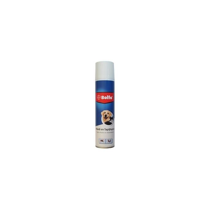 Bolfo Mand & Tapijtspray. Verpakking: 400 ml.