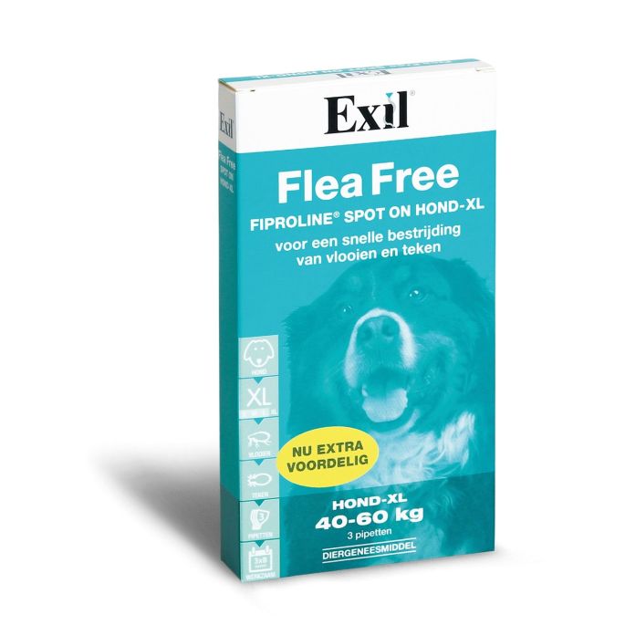 Flea Free Spot On Hond 3 Pipet