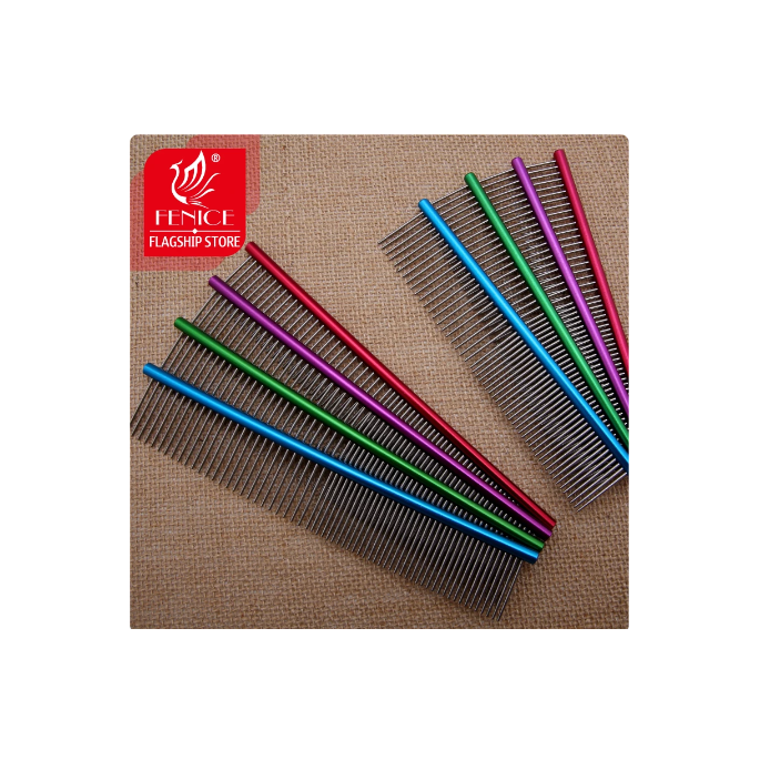 Kam rood groot 25 cm