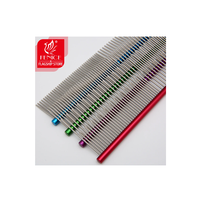 Kam paars medium 19cm