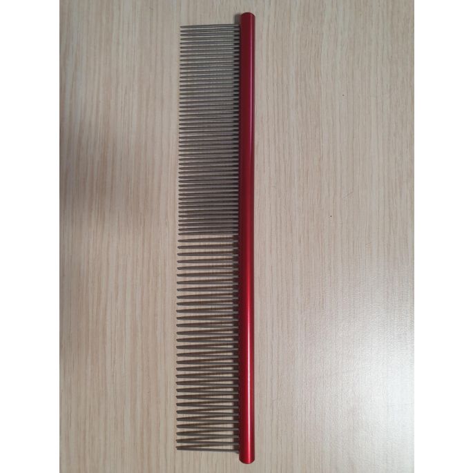 Kam rood groot 25 cm