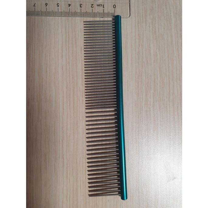 Kam groen groot 25 cm