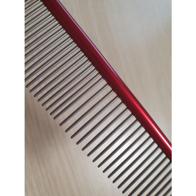Kam rood groot 25 cm