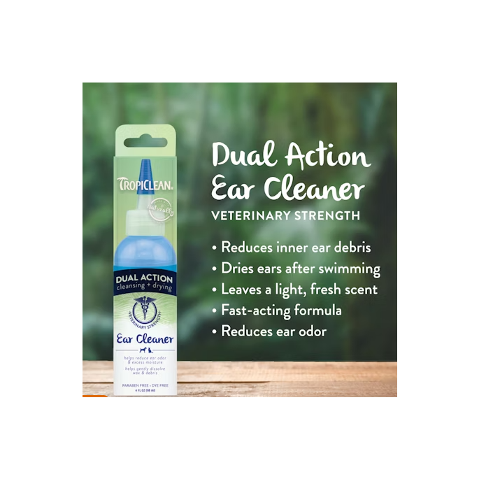 TropiClean Dual Action Ear Cleaner