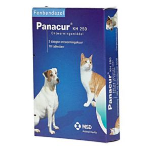 Panacur KH 250. Verpakking: 10 tab.
