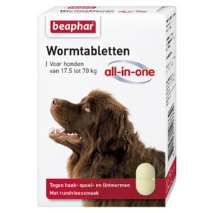 Beaphar wormtabletten All-in-one hond