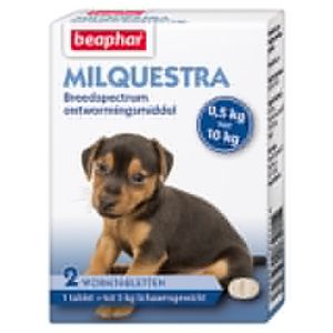 Milquestra Hond Klein en Pup. Verpakking: 2tab.