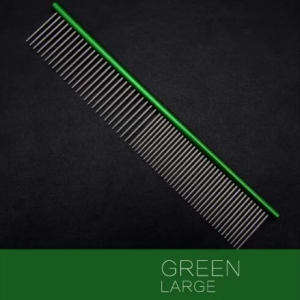 Kam groen groot 25 cm