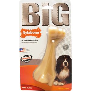 Nylabone Big Chew Beef Bone. boven 20kg