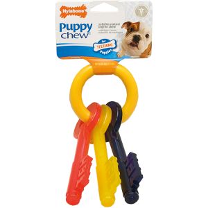 Nylabone Puppy Teething Keys S . Verpakking: 1st. tot 12 kg