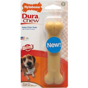 Nylabone Bone Wolf Peanut Butter. Verpakking: 1st. tot 15 kg