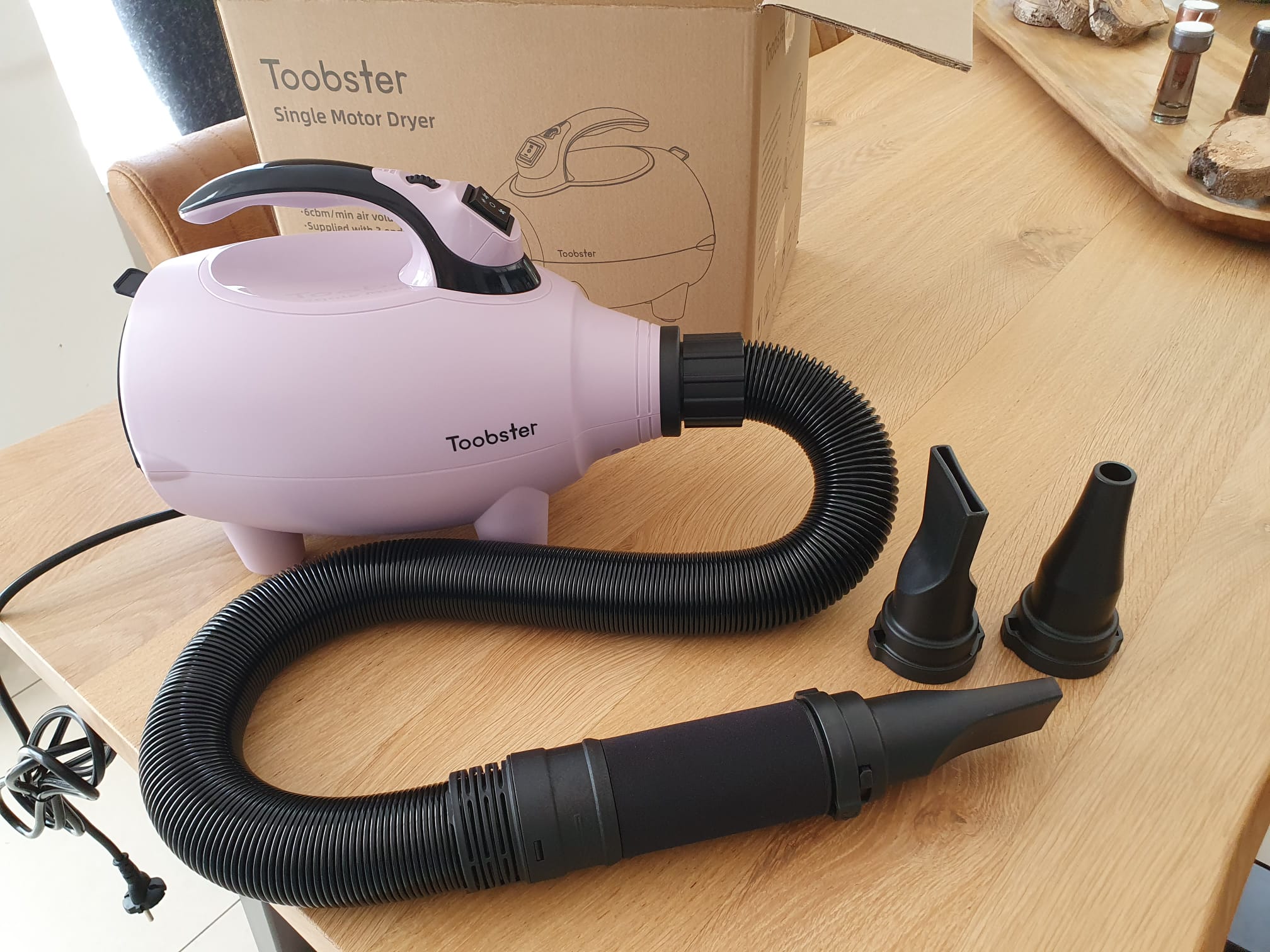 Maak kennis met onze eigen Toobster waterblazer